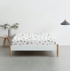 Полуторна постільна білизна GREY GEOMETRY CS9