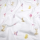 Дитяча постільна білизна фланель в ліжечко LILAC TALE CS9