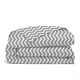 Підодіяльник полуторний 160х220 GREY ZIGZAG