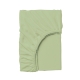 Двоспальна постільна білизна з простирадлом на резинці BEIGE FOLIAGE CS2