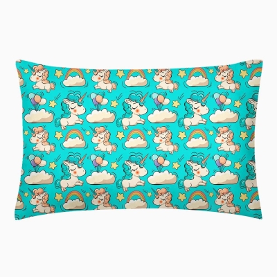 Наволочка на подушку 80х80 MINT UNICORN