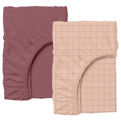 Набір простирадло на резинці 140х200 CHERRY / ROSE GEOMETRY