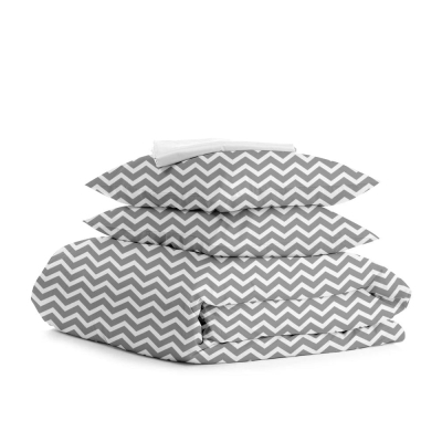 Євро постільна білизна GREY ZIGZAG