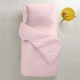 Набір простирадло на резинці 60х120 набір WHITE / ROSE