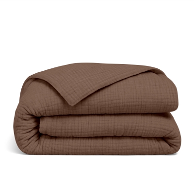 Підковдра євро муслін 200х220 CARAMEL