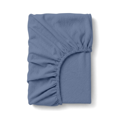 Простирадло на резинці в ліжечко з вареної бавовни 60х120 DOVE