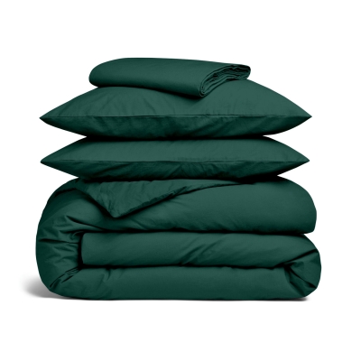 Двоспальна постіль з вареної бавовни PINE CS1