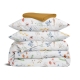 Сімейна постільна білизна з простирадлом на резинці BOTANIC CHARM CS2