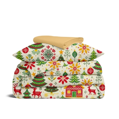 Дитяча постільна білизна в ліжечко CHRISTMAS CS8