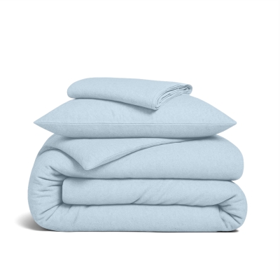 Підліткова постільна білизна фланель з простирадлом на резинці SKYER CS2