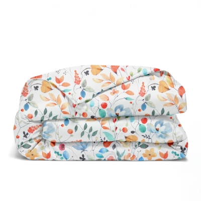 Підковдра євро 220х240 AQUARELLE FLOWERS CS1