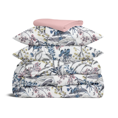 Євро постільна білизна FLOWERS YARD CS4