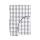Простирадло на резинці 200x200 GRAY CHECK