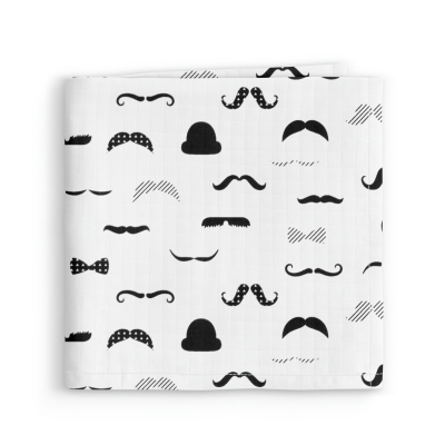 Муслінові пелюшки 110x150 MUSTACHE