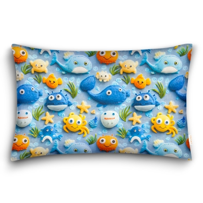 Наволочка на подушку 40х60 OCEAN FRIENDS
