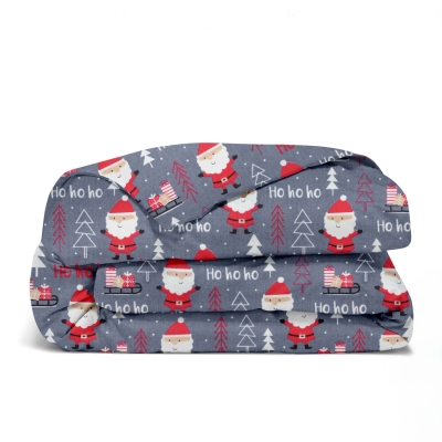 Підковдра полуторна 160х220 SANTA CLAUS