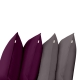 Набір наволочок на подушку 50х70 DARK CHERRY & URBAN SET