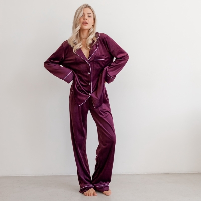 Велюрова жіноча піжама Velour Harmony