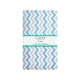 Набір простирадло на резинці 90х200 LIGHT BLUE / BLUE ZIGZAG