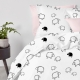 Наволочка на подушку 70х70 SHEEP DARK BLACK