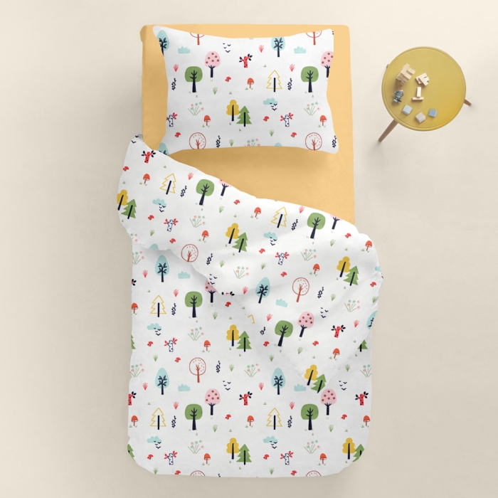 Наволочка на подушку 50х70 COLORFUL FOREST CS1