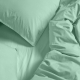 Простирадло на резинці з вареної бавовни 200x220 PISTACHIO