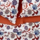Сімейна постільна білизна з простирадлом на резинці ETHNIC FLOWER CS3