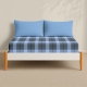 Простирадло на резинці в дитяче ліжечко 60х120 фланель NORDIC CHECK