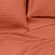 Простирадло на резинці сатин 200x200 ORANGE