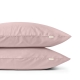 Євро постільна білизна сатин з простирадлом на резинці BLUSH CS1