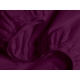Простирадло на резинці для коляски та люльки 40x80 DARK CHERRY