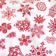 Фланелеві пелюшки 80х100 SNOWFLAKES