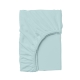 Набір простирадло на резинці 90х200 LIGHT BLUE / BLUE ZIGZAG