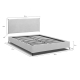 Узголів'я для ліжка RODOS Stormy 60x190 см