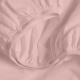 Сімейна постільна білизна ранфорс з простирадлом на резинці SAKURA