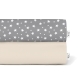 Набір простирадло полуторне 155х240 BEIGE / GREY STARSFALL