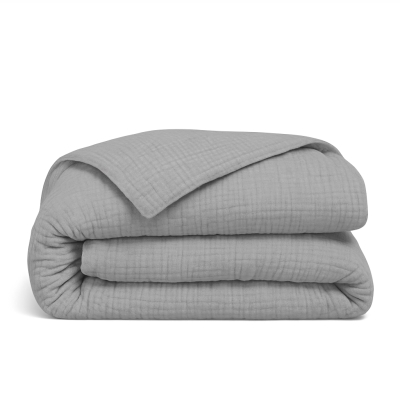 Підковдра двоспальна муслін 180х220 GRAPHITE