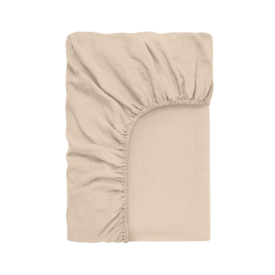 Простирадло на резинці з вареної бавовни 160х200х30 MAGNOLIA