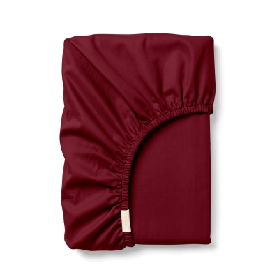 Простирадло на резинці сатин 200x200x30 MERLOT