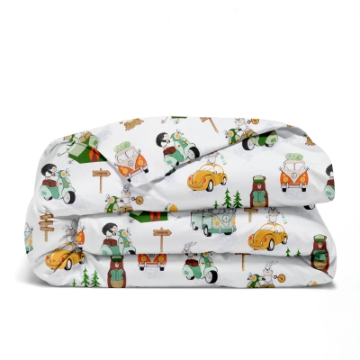 Півтораспальний підодіяльник 145х210 FOREST ANIMALS