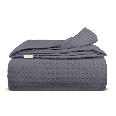 Плед покривало 200х220 Stormy Waffle Weave