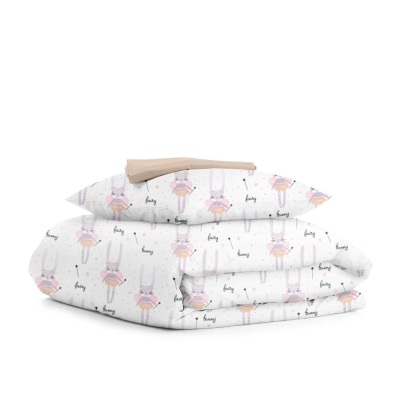Дитяча постільна білизна в ліжечко FAIRY BUNNY CS2