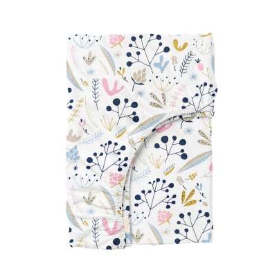 Простирадло на резинці 80х160 FLOWERS CS1