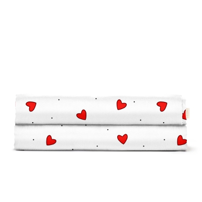 Простирадло 240х260 CHERRY HEARTS