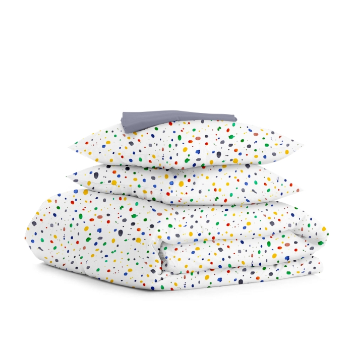 Євро постільна білизна DOTS CS2