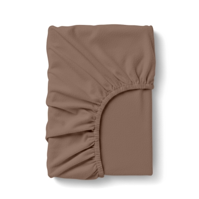 Простирадло на резинці фланель 200х200х30 LATTE