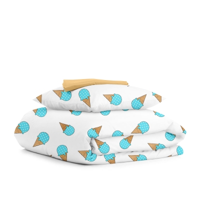 Дитяча постільна білизна в ліжечко ICECREAM CS6