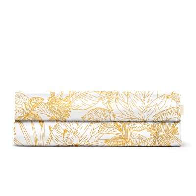 Дитяче простирадло 110х160 TROPICAL LEAVES