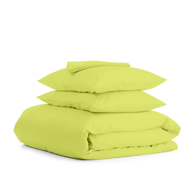Євро постільна білизна LIME