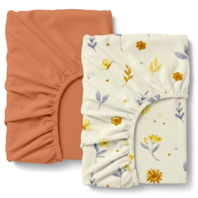 Набір простирадло на резинці фланель 160х200 AUTUMN BLOOM